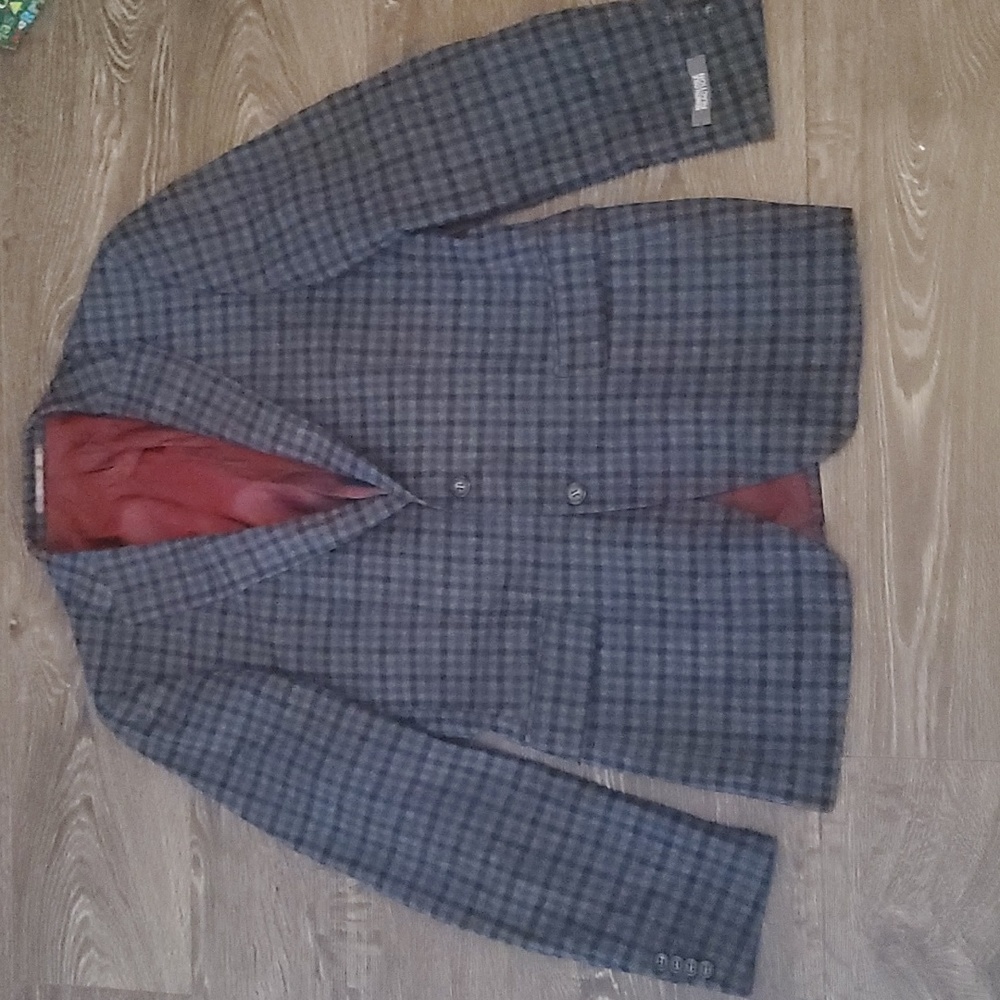 💙🖤 Kenneth Cole Reaction Sports Coat - Jacket - Blazer 80% Wool 38 R Mens